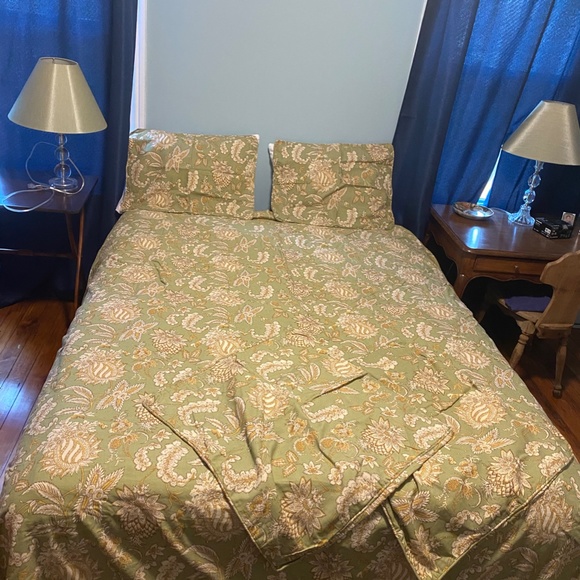 Pottery Barn queen duvet set - Picture 4 of 6